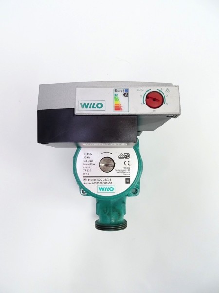 Wilo Stratos Eco 25/1-3 180mm Umwälzpumpe Heiz & Energiesparpumpe - 4092520