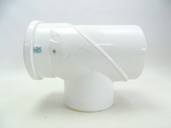 Buderus Abgasrohr Revisions T-Stück mit Prüföffnung Ø 80/125 mm konzentrisch
