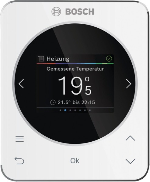 Bosch raumtemperaturgef. Regler CR 120, für 1 Heizkreis, 2,4"-Display - 7738112950