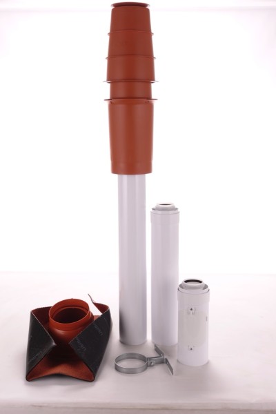 Viessmann Paket Abgassystem 60/100, rot