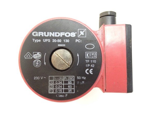 Grundfos UPS 20-50 130mm Umwälz-Pumpe Heizungspumpe - 988020