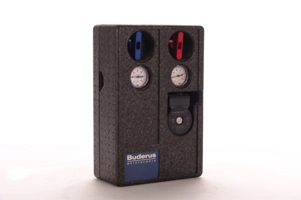 Buderus Pumpengruppe DN25 mit Grundfos UPS 25-40 130 mm Pumpe - 988011