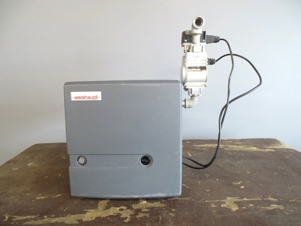 Weishaupt WG5N/1-A LN Gas-Gebläse-Brenner 12,5-50kW Heizung Bj.2013 Gasarmatur