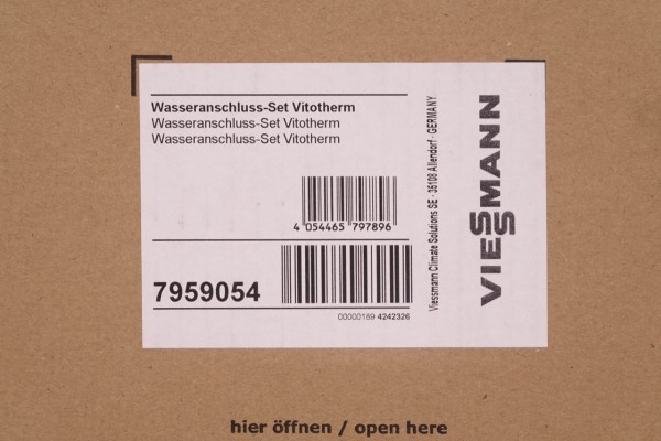 Viessmann Wasseranschluss-Set für Vitotherm - 7959054