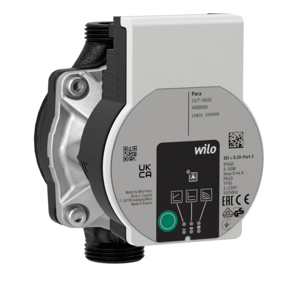 Viessmann Wilo Yonos Para 25-180/6-43/SC 180mm Umwälz-Pumpe Heizungspumpe Energiesparpumpe
