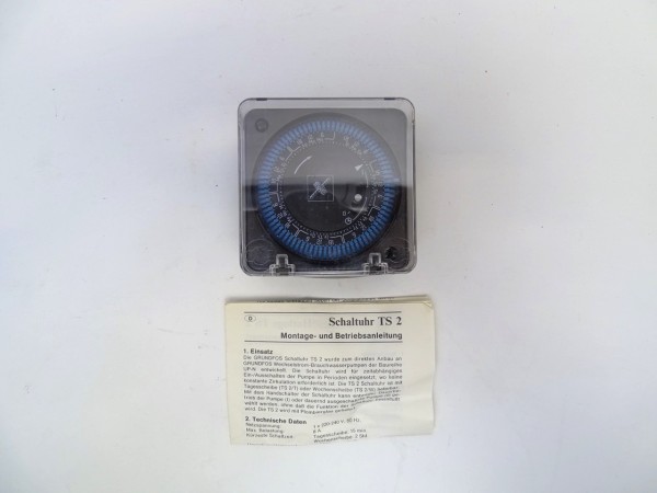 Grundfos TS 2N/W Analoguhr - 96411716