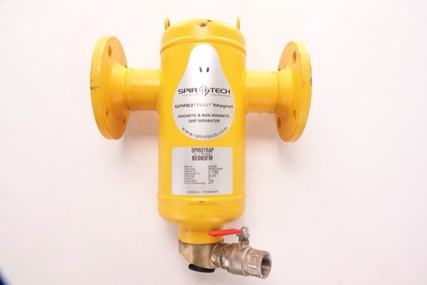SpiroTrap Schlammabscheider Magnet DN65 Flanschenden, 10 bar, 110 Grad - BE065FM