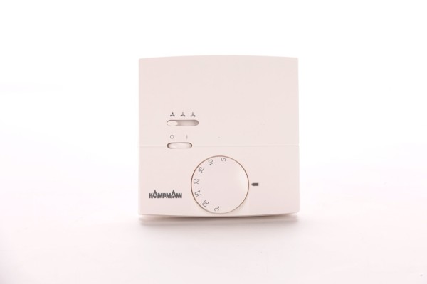 Kampmann Raumthermostat m. 3-Stufenschalter + automatischer Umschaltung 148916