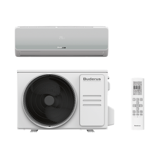 Buderus Logacool AC166i.3-2.6 W Singlesplit-Klimageräte Set 2,6kW - 7733703599