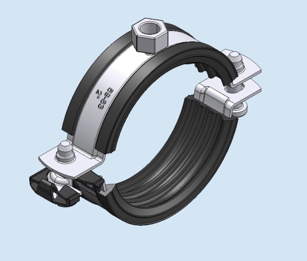 CONEL Standardrohrschelle KLICK Top 88-92mm M8/10 - CCLRST90