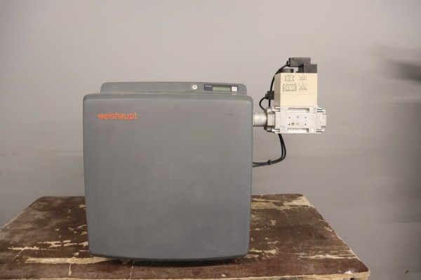 Weishaupt WG40N/1-A ZM-LN Gas-Gebläse-Brenner 55-550kW Heizung Bj.2001