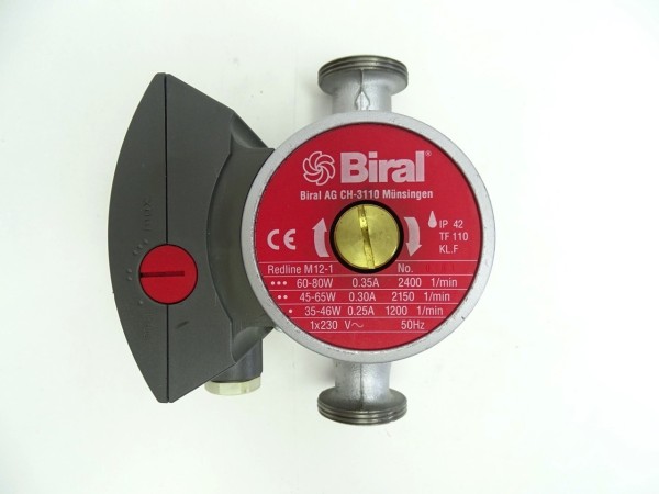 Biral Redline M 12-1 180mm Umwälz-Pumpe Heizungspumpe