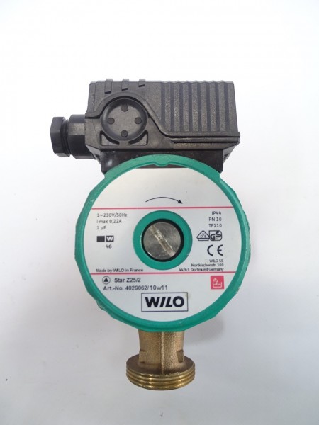 Wilo Star Z25/2 180 mm Trinkwasser Zirkulations-Pumpe Pumpe Heizung 4029062
