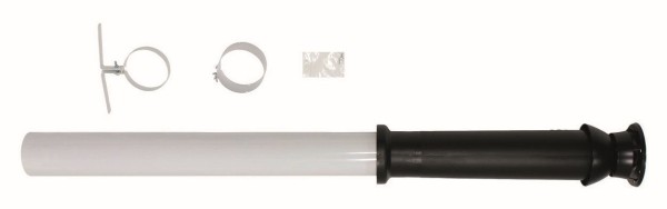 Vaillant Senkrechte Dachdurchführung 60/100 mm konzentrisch Alu schwarz - 303830