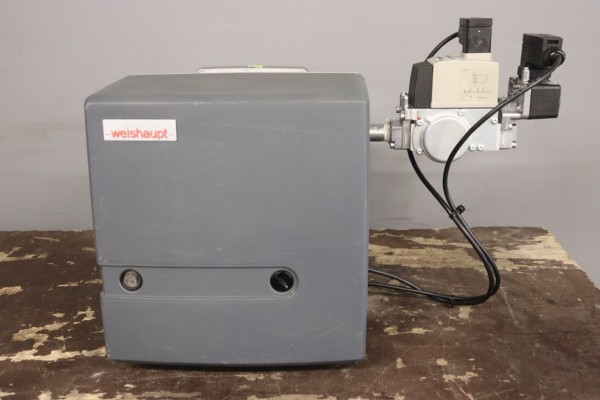 Weishaupt WG5N/1-A LN Gas-Gebläse-Brenner 12,5-50kW Heizung Bj.2011 Gasarmatur