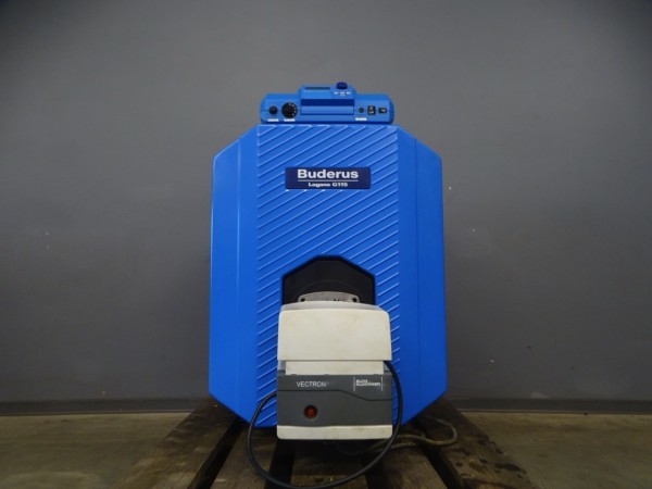 Buderus Logano G115 Öl-Heiz-Kessel Brenner Logamatic 28kW Heizung Bj.2002