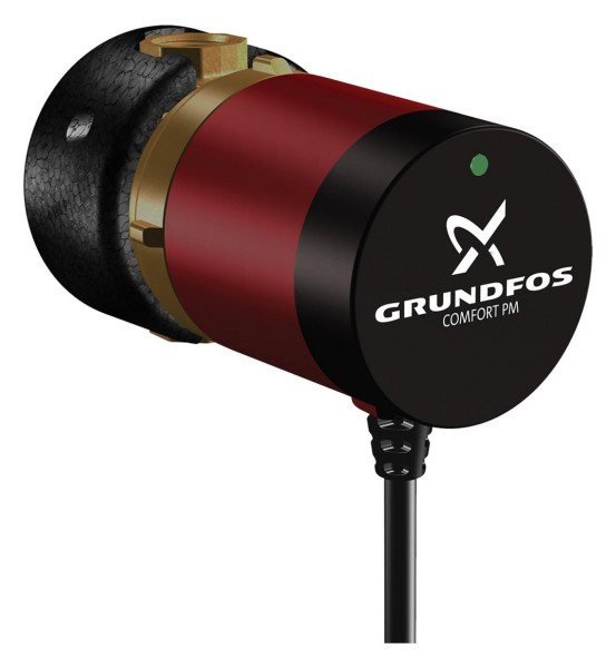 Grundfos Zirkulationspumpe COMFORT 15-14 B PM 1x230V Rp1/2 80 mm 97989265