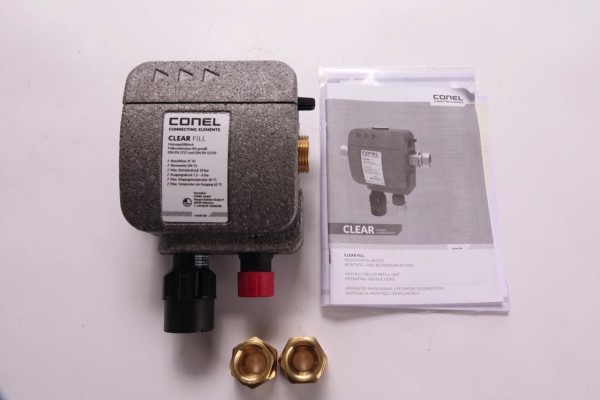 CONEL Heizungsfüllblock CLEAR FILL 3/4'' mit Systemtrenner Typ BA - CLEARFB