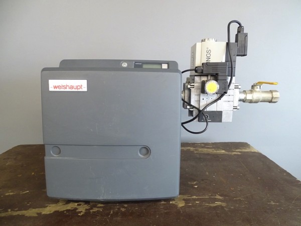 Weishaupt WG20N/1-C ZM-LN Gas-Gebläse-Brenner 35-200kW Heizung Bj2017 Gasarmatur