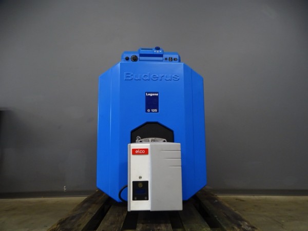 Buderus Logano G125 ECO-28 Öl-Heiz-Kessel Logamatic Brenner 28kW Heizung Bj.2011