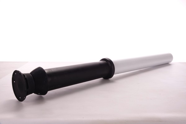 Vaillant Senkrechte Dachdurchführung 60/100 mm konzentrisch Alu schwarz - 303830