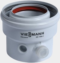 Viessmann Kesselanschluss-Stück Ø 70/110 weiss - 7175534 NEU