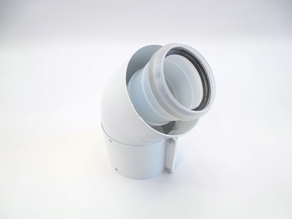 Vaillant Bogen 45° Grad Ø60/100mm Brennwert Luft/Abgasführung PP 60/100 303911