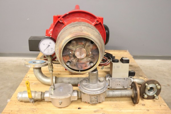 Weishaupt Gasbrenner G7/1-D Ausführung ZMD-LN R1 1/2" 250-1550kW Bj.2001