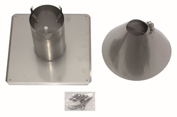 Vaillant Schachtabdeckung Edelstahl DN80 - 0020021007