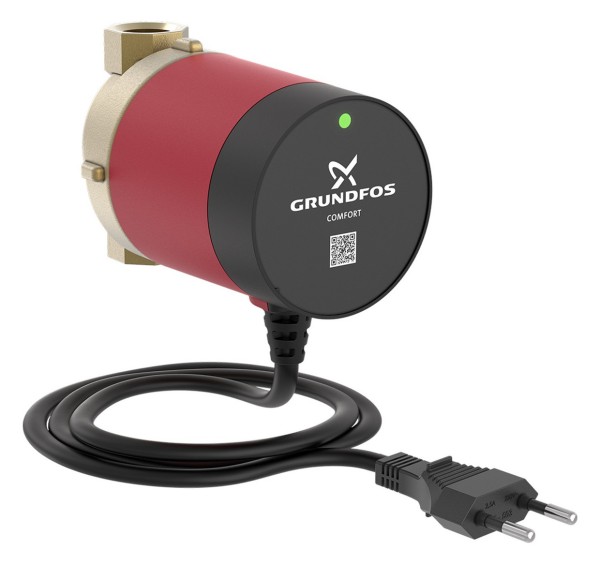 Grundfos Zirkulationspumpe COMFORT 15-14 B PM 1x230V Rp1/2 80 mm 97989265