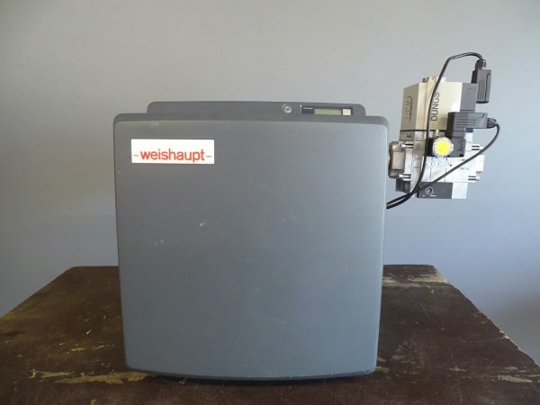 Weishaupt WG40N/1-A ZM-LN Gas-Gebläse-Brenner 55-550kW Heizung Bj.2017 Gasarmatur