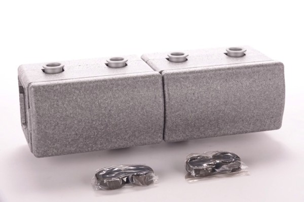 COSMO 2.0 Verteiler DN 25 2-fach thermisch getrennt mit EPP-Isolierung - C2V2