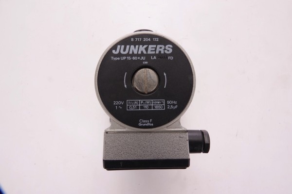 Junkers Grundfos UP 15-60 JU LA 160mm Umwälzpumpe Heizungspumpe - 8717204172