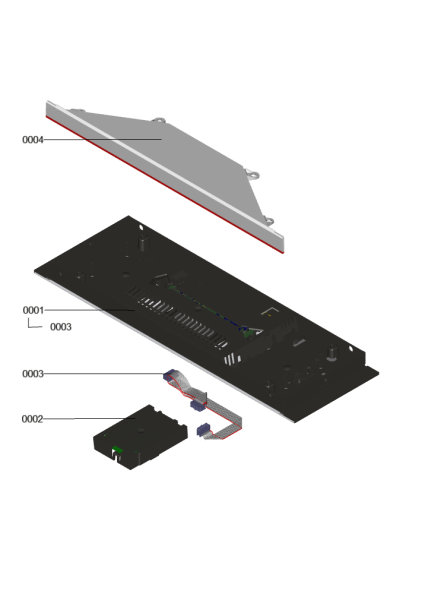 Viessmann Bedieneinheit HMI 3.5" 450mm - 7946522