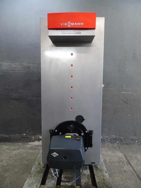 Viessmann Vitola 222 VE2A 18kW Öl-Heiz-Kessel 150L Warm-Wasser-Speicher Bj.2007