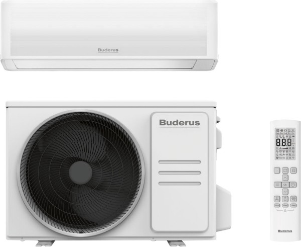 Buderus Logacool AC186i.3-2.6 W Singlesplit Klimageräte Set 2,6kW - 7733703134