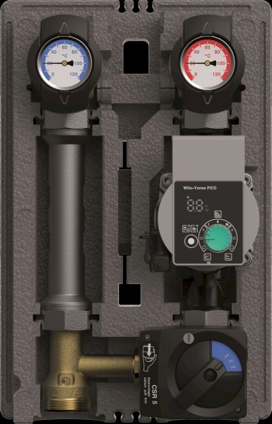 COSMO 2.0 Pumpengruppe DN25 gemischt Wilo Yonos Pico 25/1-6 - C2PGMWYP