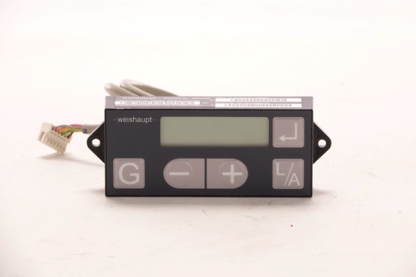 Weishaupt Bedieneinheit Display mit Folientastatur - AM20.02 - 660300