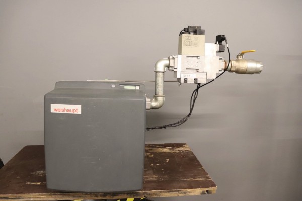 Weishaupt WG40N/1-A ZM-LN Gas-Gebläse-Brenner 80-550kW Heizung Bj.2011