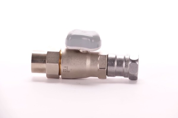 Vaillant VA Gaskugelhahn Durchgang Rp 1 mit Brandschutz (mit TAE) - 300849
