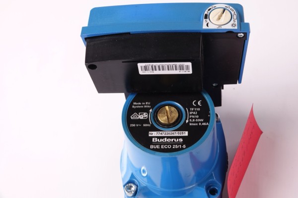 Buderus BUE 25 / 1 - 5 180mm Umwälzpumpe Pumpe Energiesparpumpe - 7747220267