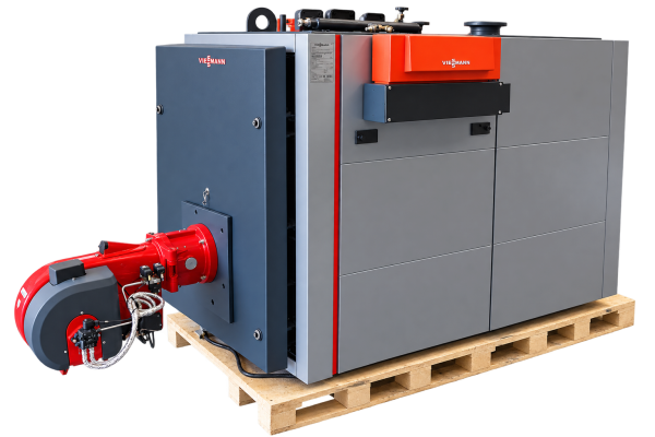 Viessmann Vitoplex 200 SX2A Öl-Gas-Heiz-Kessel Brenner 700kW Heizung Bj.2017