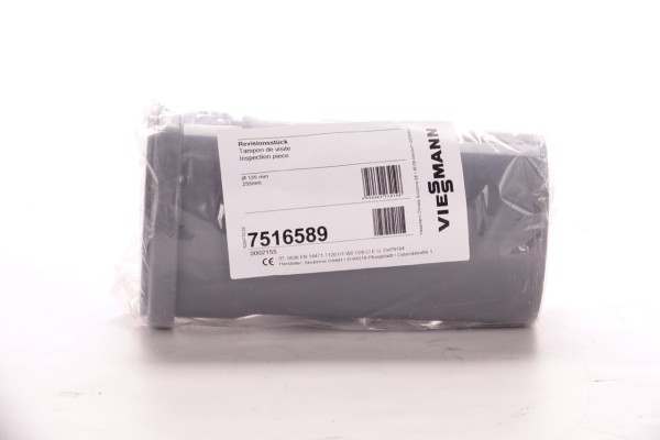 Viessmann Revisionsstück gerade D=125mm PPs - 7516589