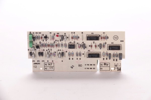Bosch Junkers Leiterplatte für ZR/ZSR/ZWR..-2KE Abgasüberwachung - 87483001440